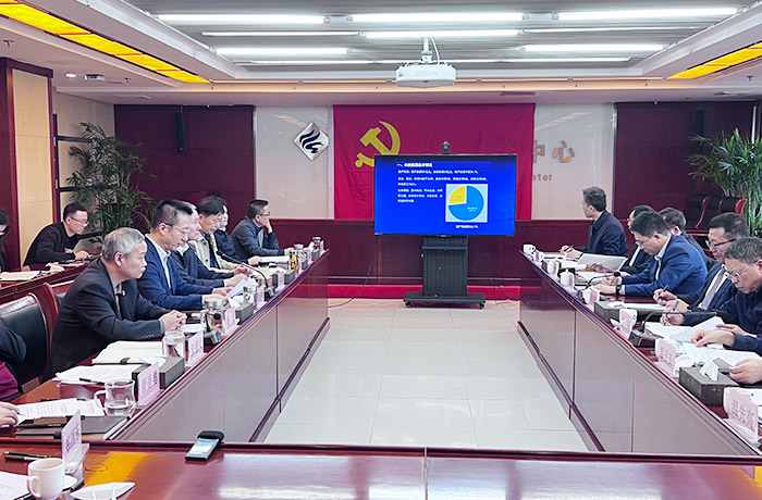 北京市水务局党组书记、局长潘安君一行赴bv伟德官网就水务新发展工作进行座谈